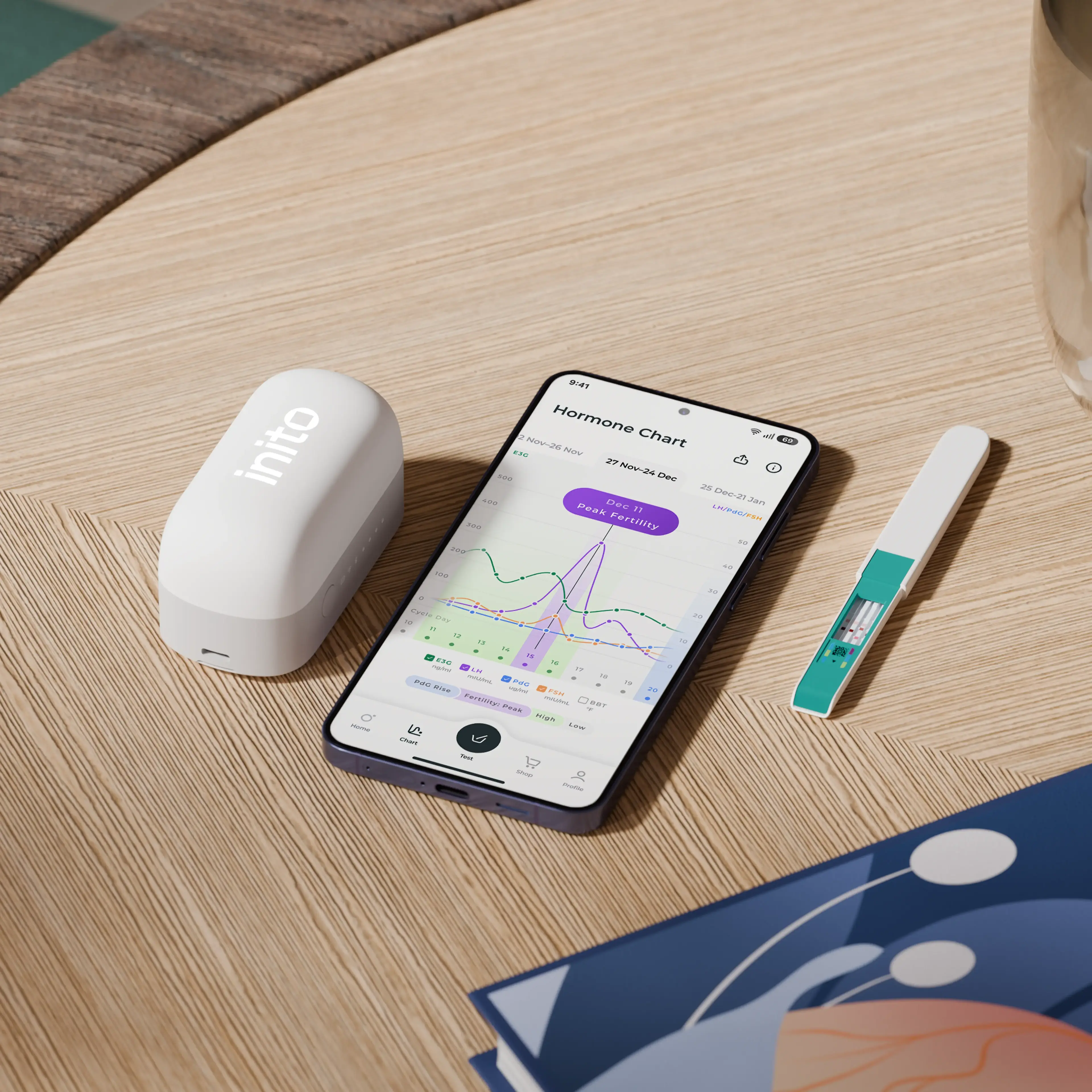 Buy Inito Fertility Tracker - Most reliable Ovulation Test Kit.